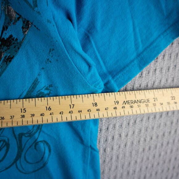 Apostasil Grunge Y2K Skull Cross Tee Mens Medium - Picture 7 of 8